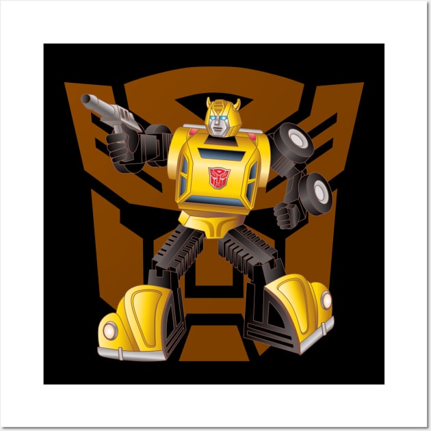 Transformers Autobot Bumblebee Wall Art by MiTs